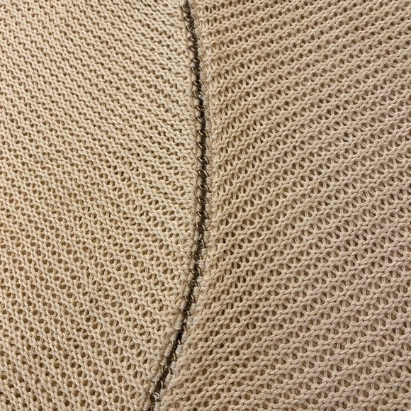 WILLOW & CLAY Knit Cropped Blouse with Metal Chain Detail, XS - Picture 2 of 7